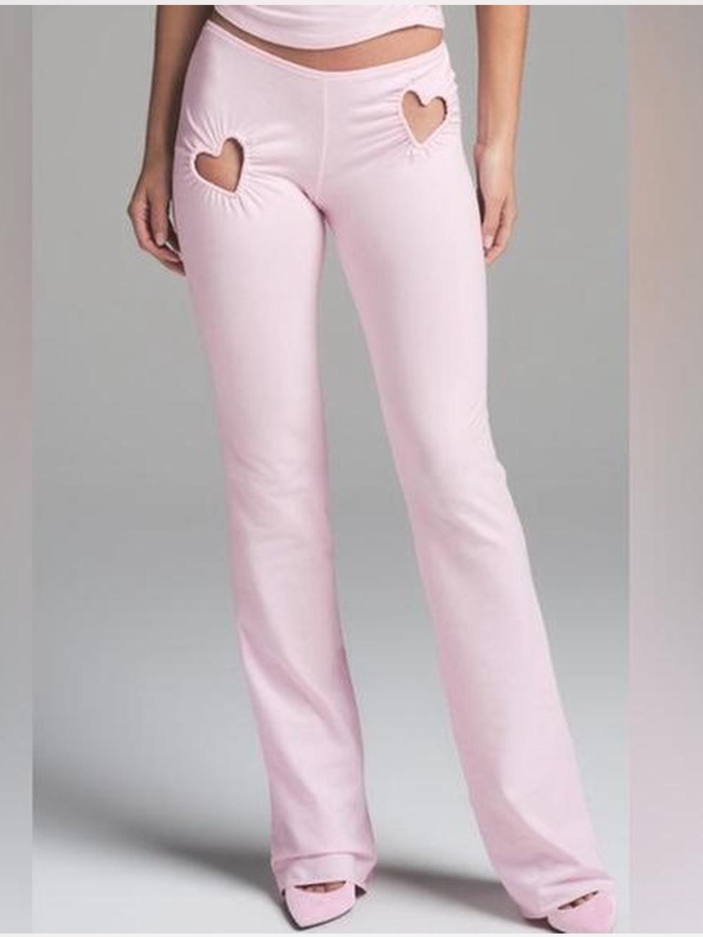 SKIMS RARE Cotton Jersey Heart Cutout Leggings